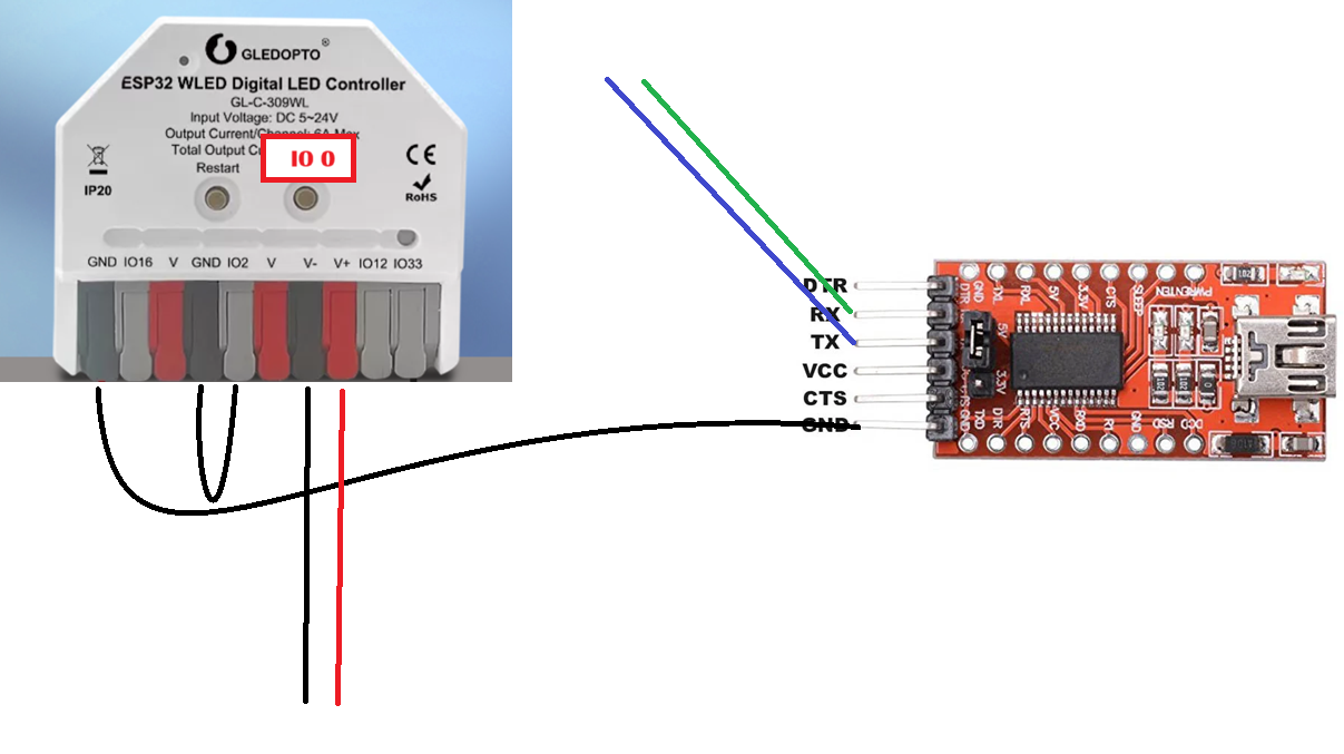 GL-C-310WL Wiring